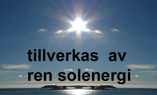 Enok Grönlandspaddel tillverkad av ren solenergi